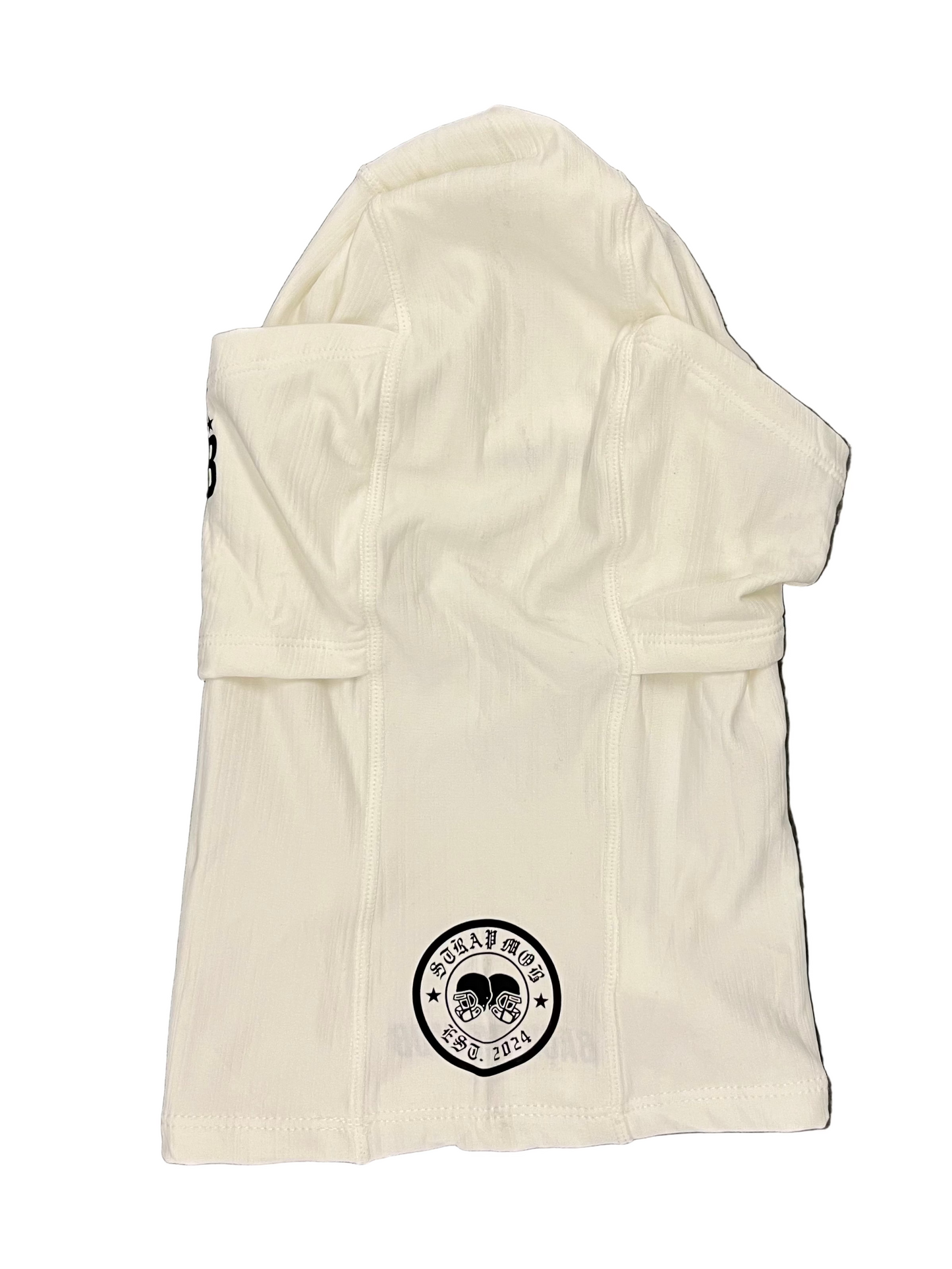White SM Ski Mask