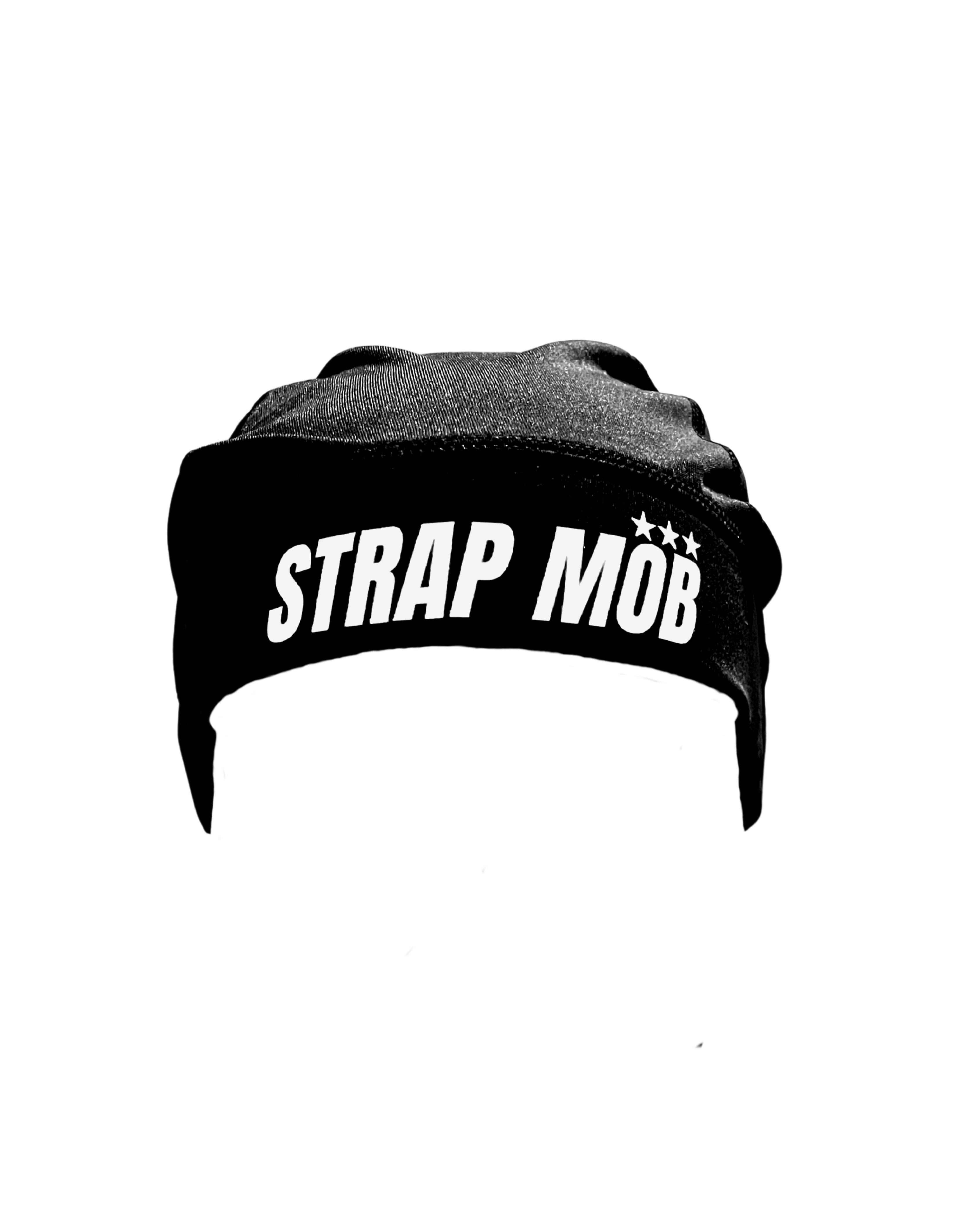 Black SM Skull Cap