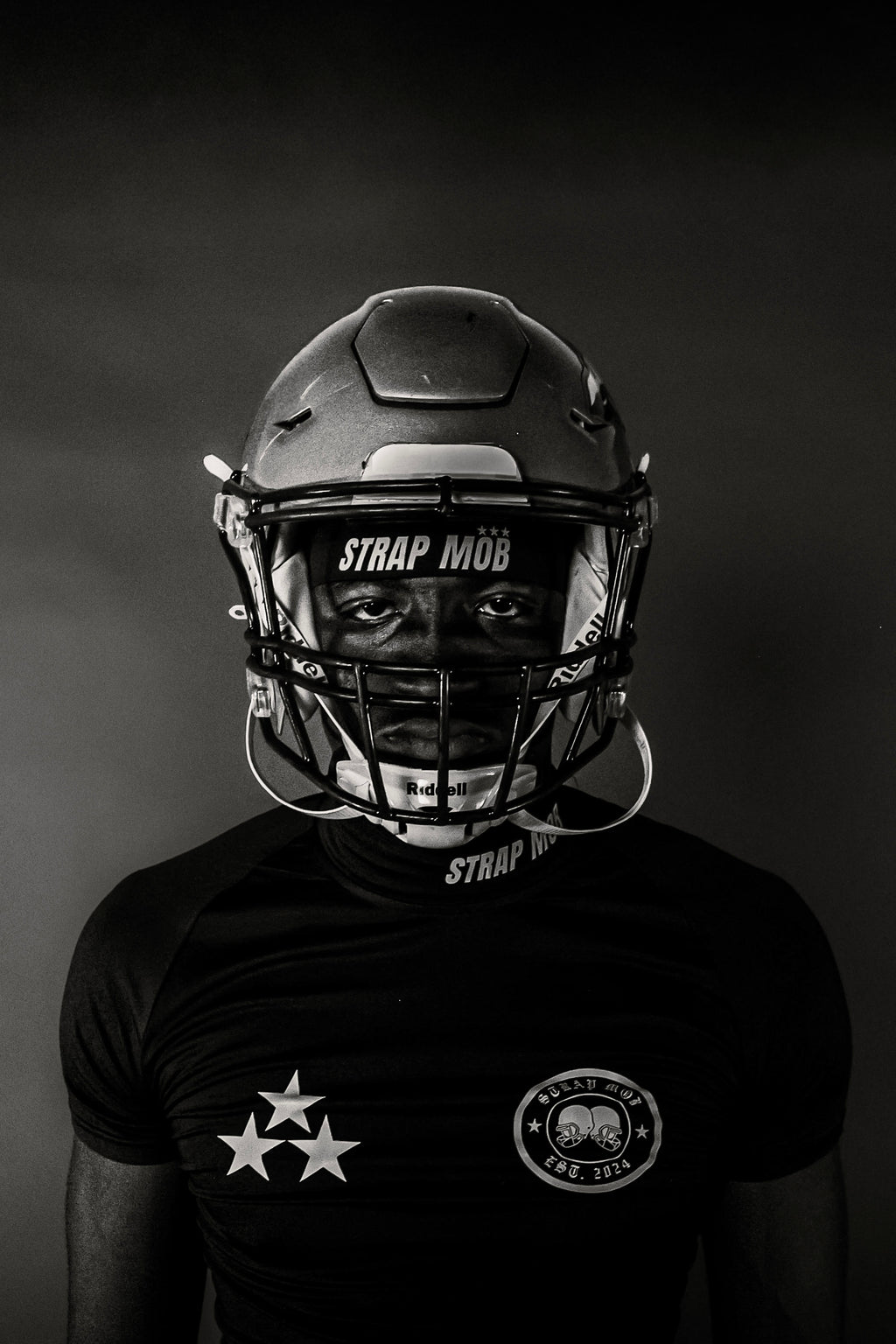 Black SM Skull Cap