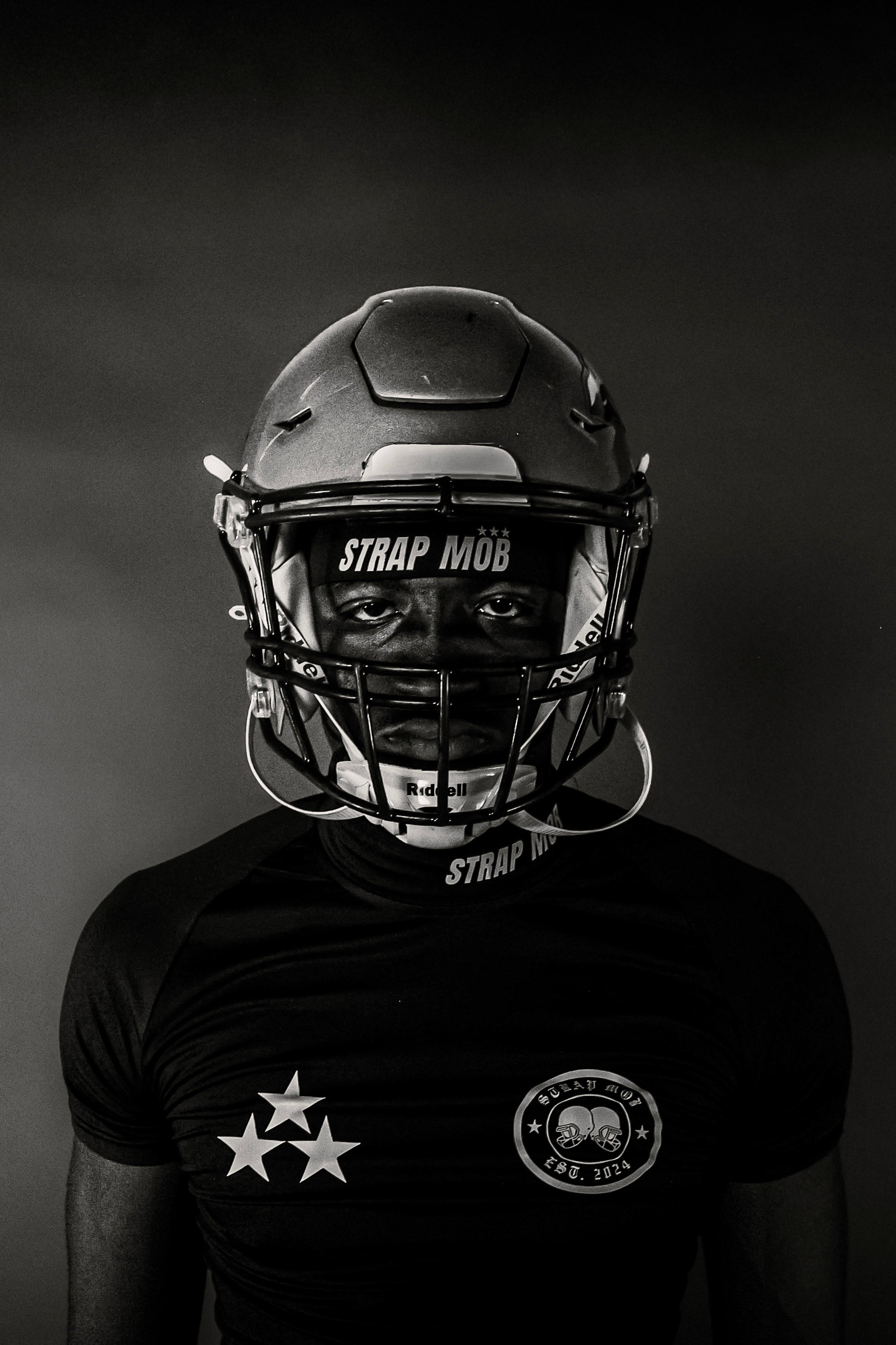 Black SM Skull Cap