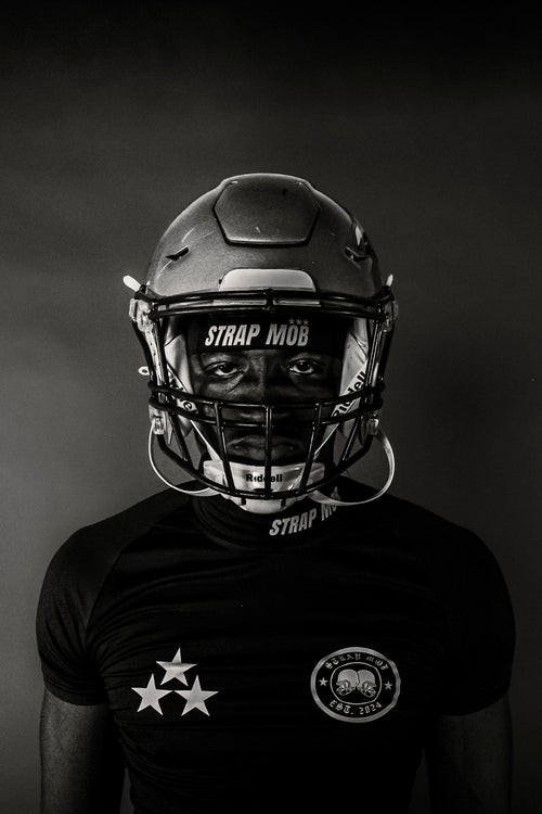 Black SM Skull Cap
