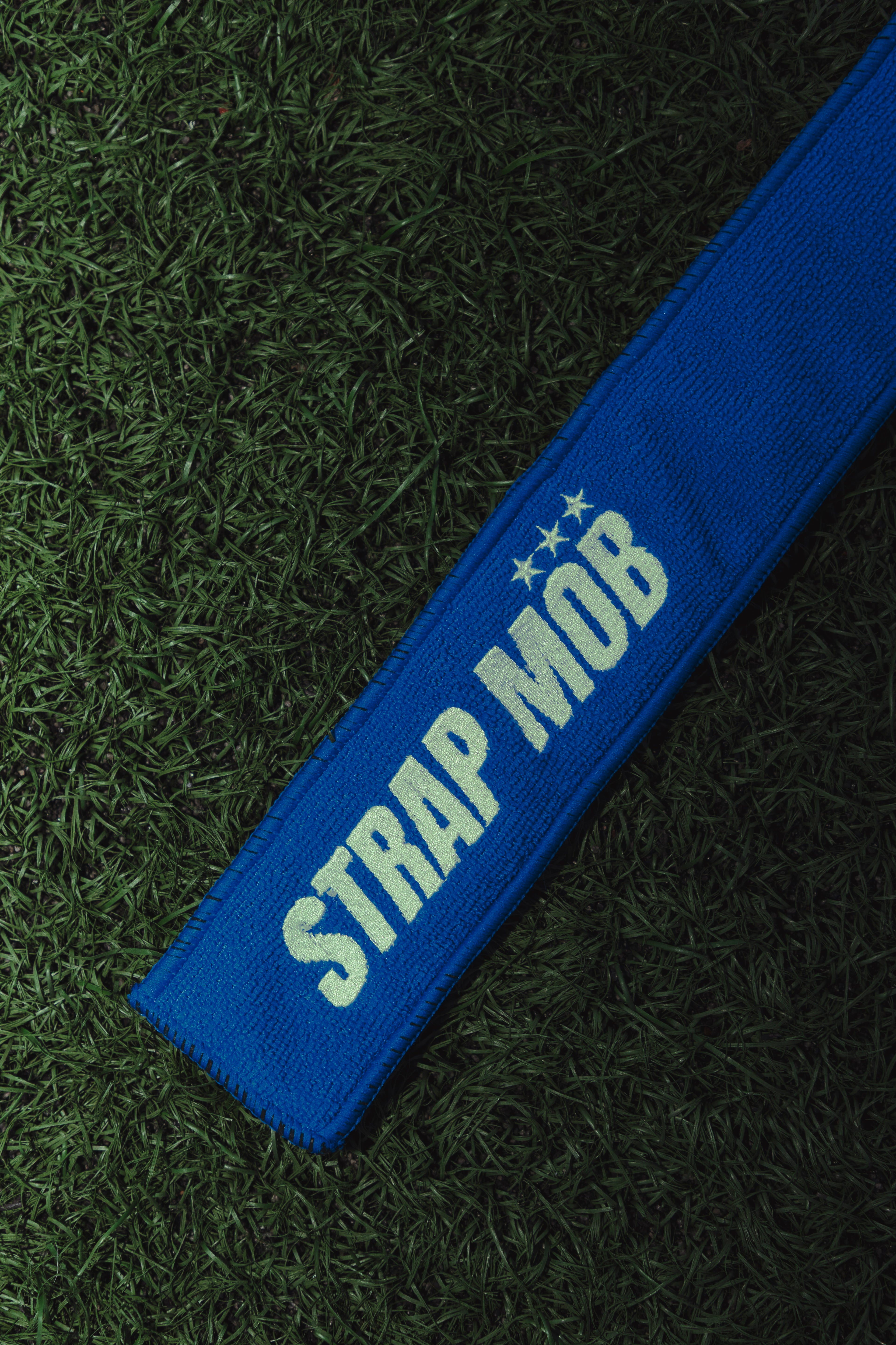 Blue SM Streamer Towel