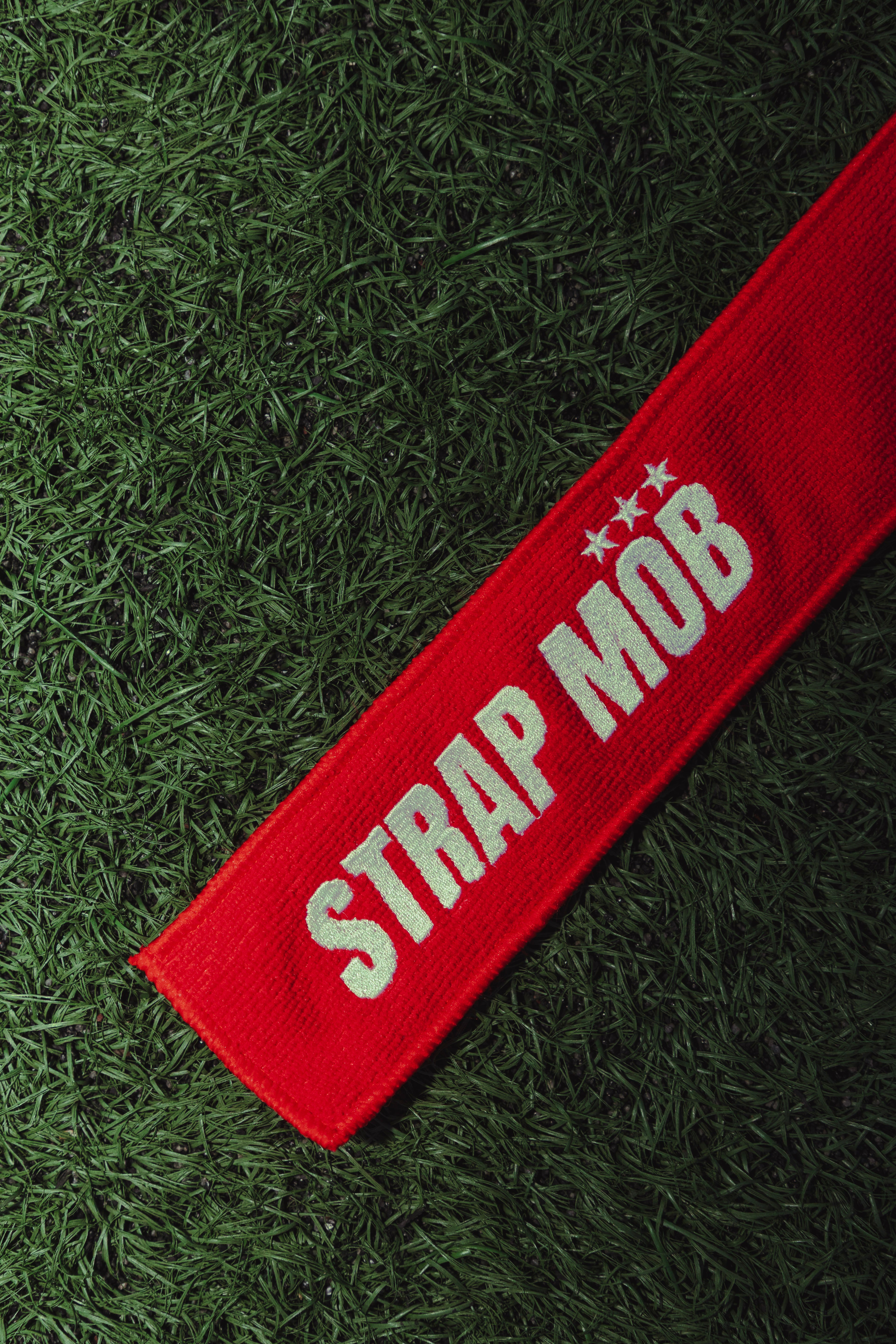 Red SM Streamer Towel