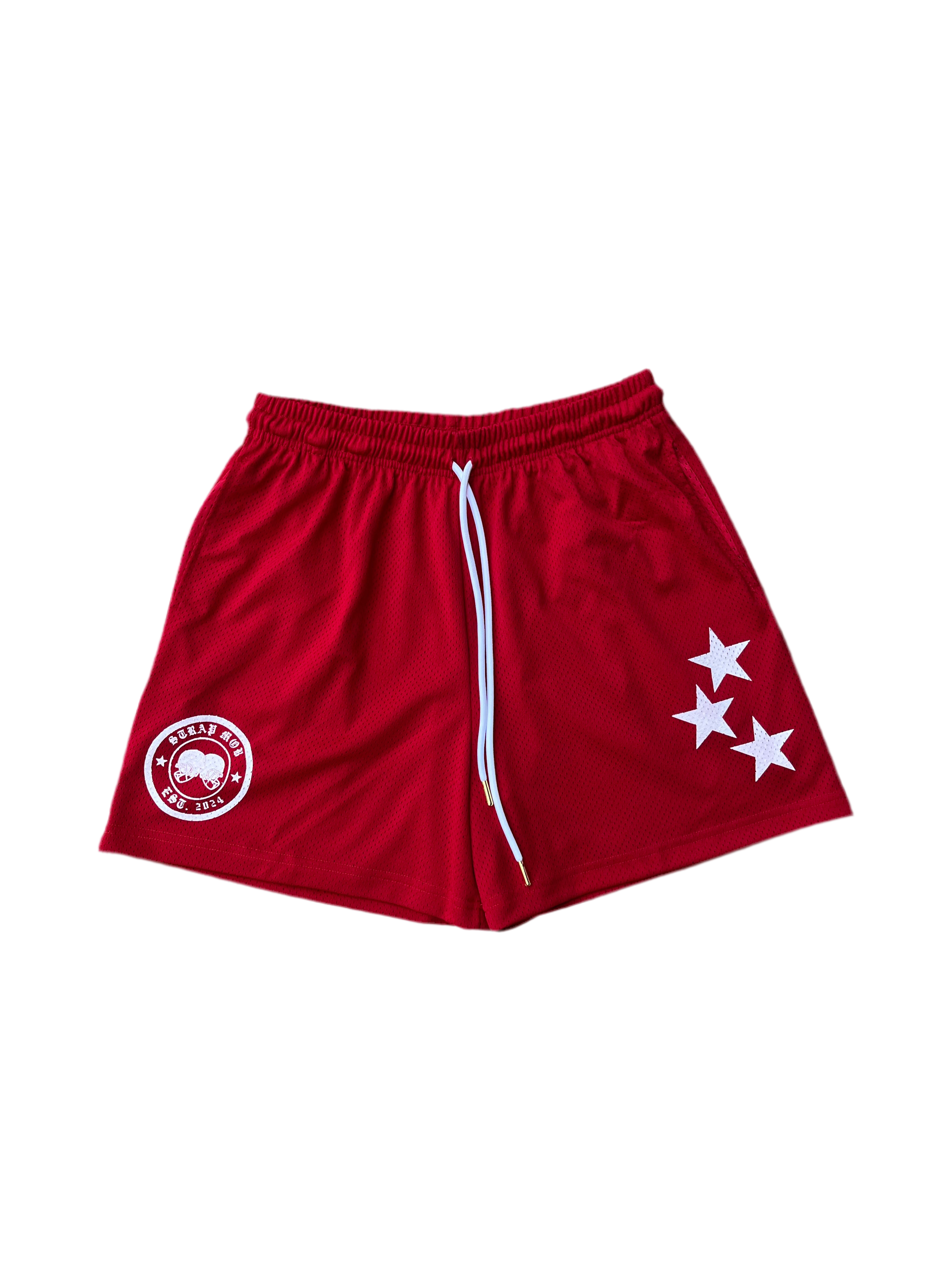 Red Star Shorts