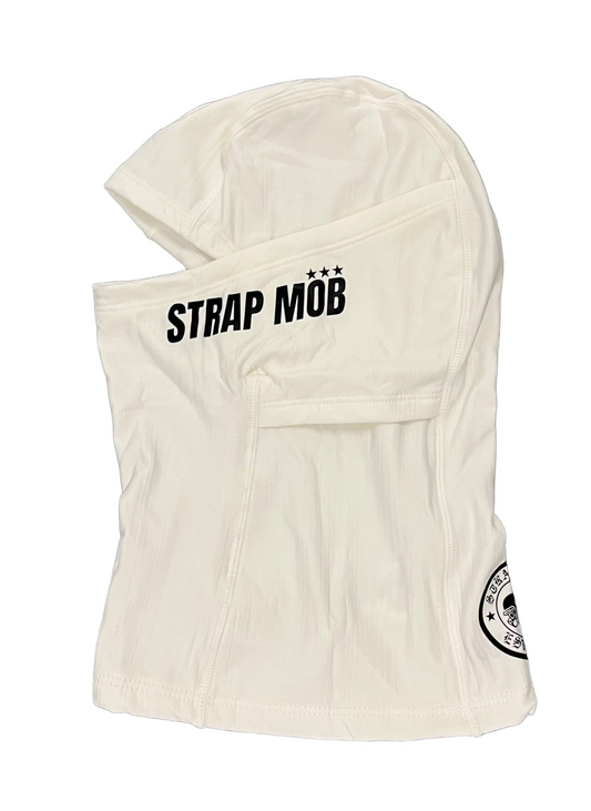 White SM Ski Mask
