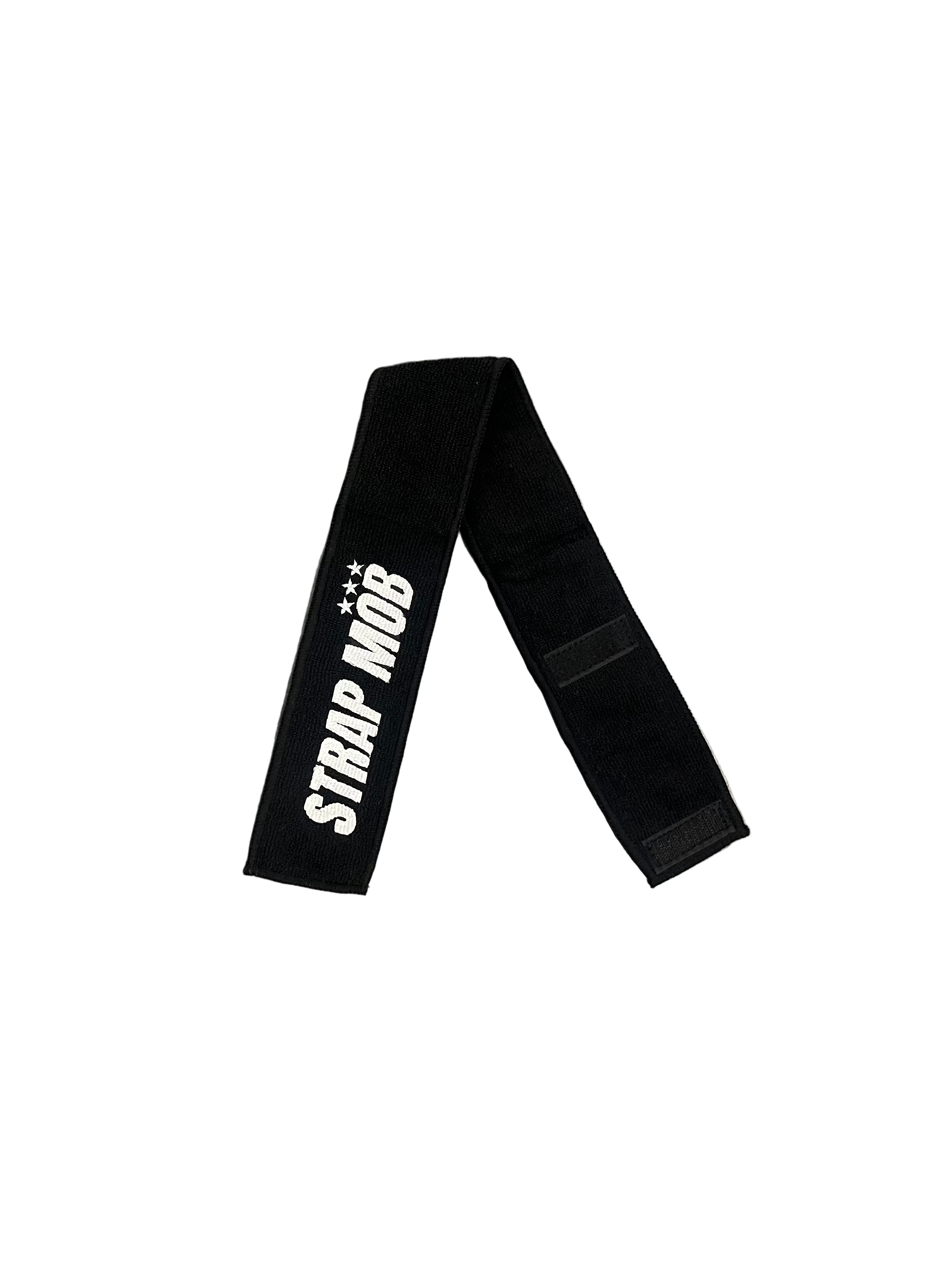 Black SM Streamer Towel