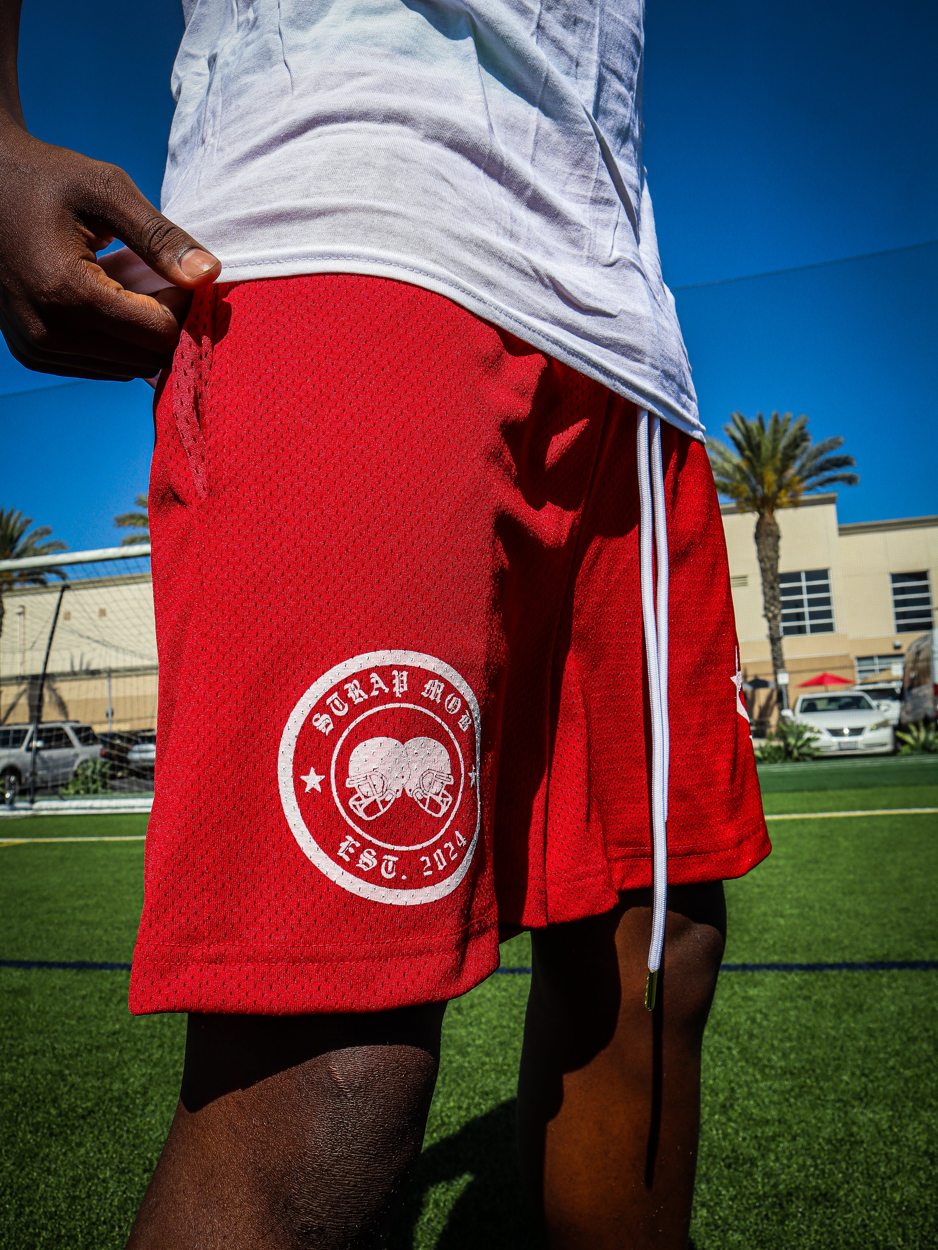 Red Star Shorts