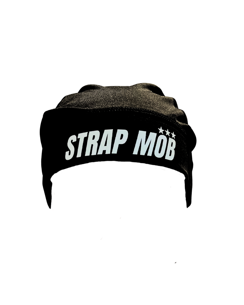 Black SM Skull Cap